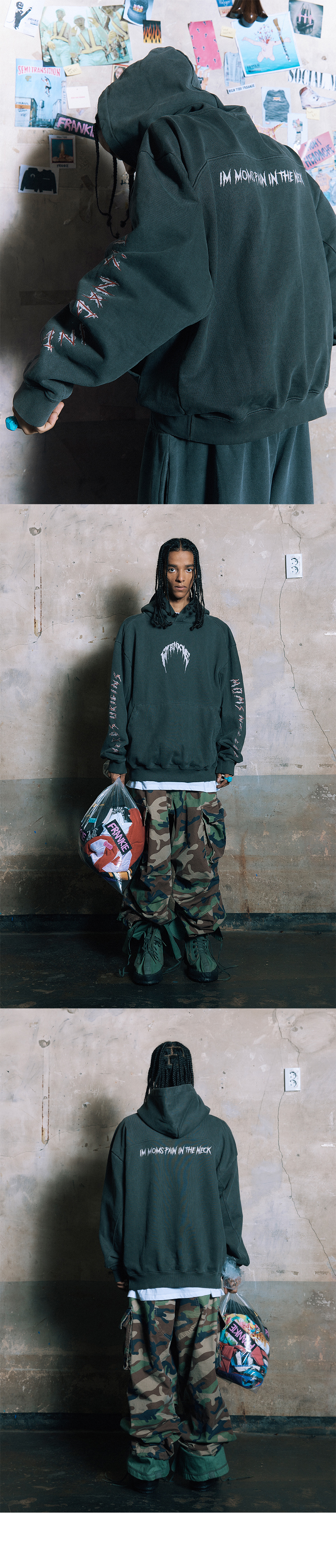 パーカー・フーディ HIGH TIDE FRANKIE MOMS NAGGING HOODIE PIGMENT BLACK MUSINSA | HIGHTIDE FRANKIE MOMS NAGGING HOODIE PIGMENT BLACK